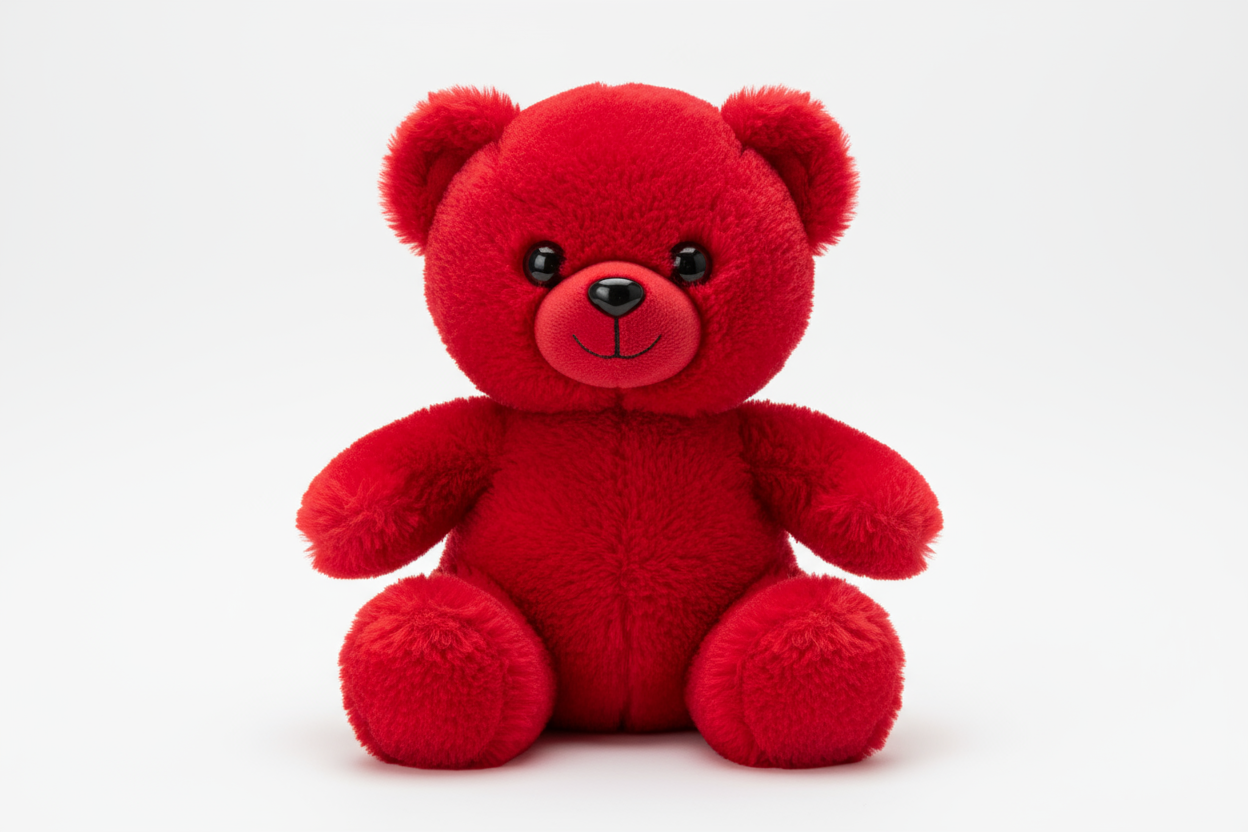 red teddy bear