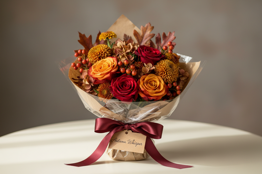 Autumn whisper small size wrapped as a gift