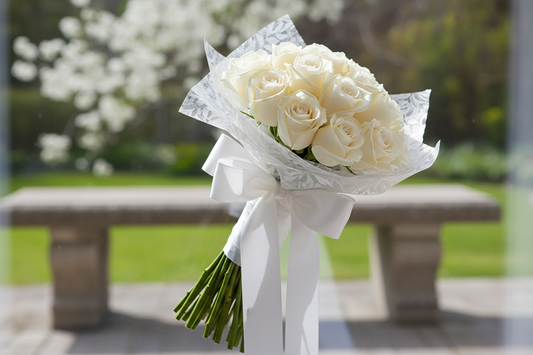 i don't want it in a vase, just a bouquet