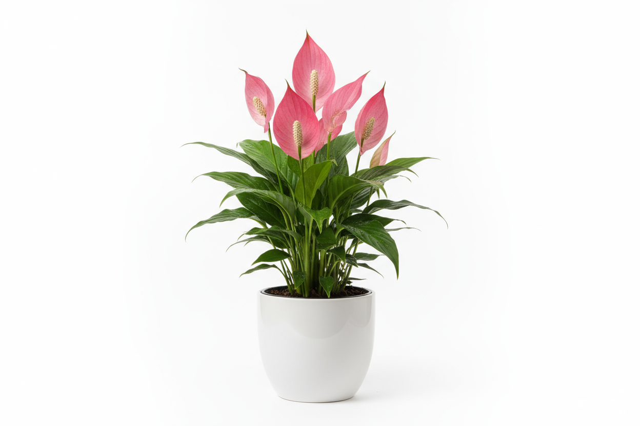 spathiphyllum pink