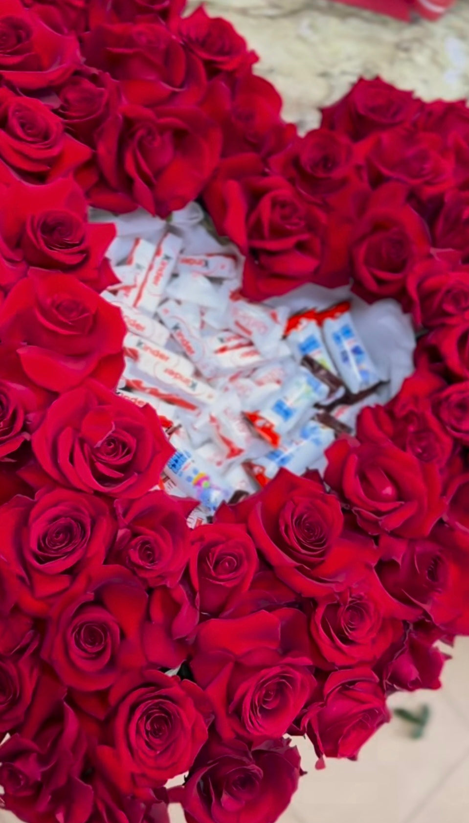 BIG SWEET CHOCOLATE&ROSE BOX